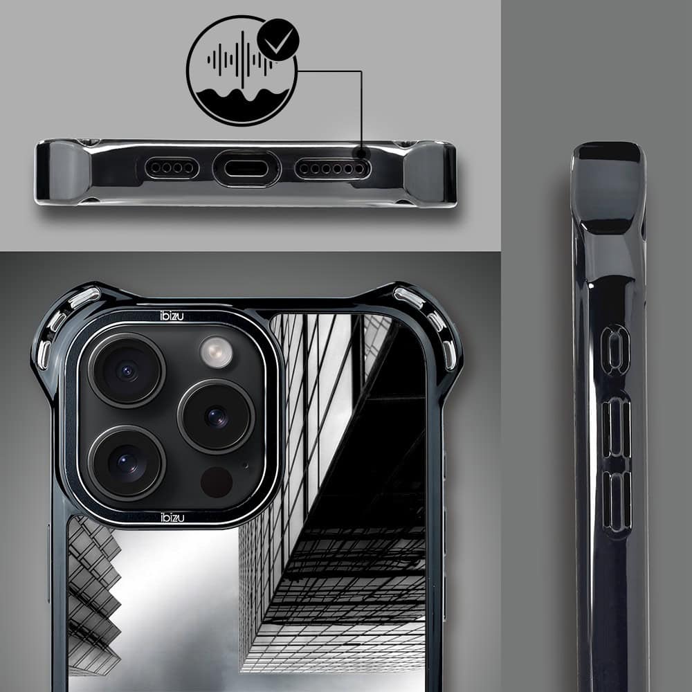 Etui do iPhone 14 Pro Max, Ibizu DropGuard Ultra z MagSafe, Noir City, Drapacze Chmur (13)
