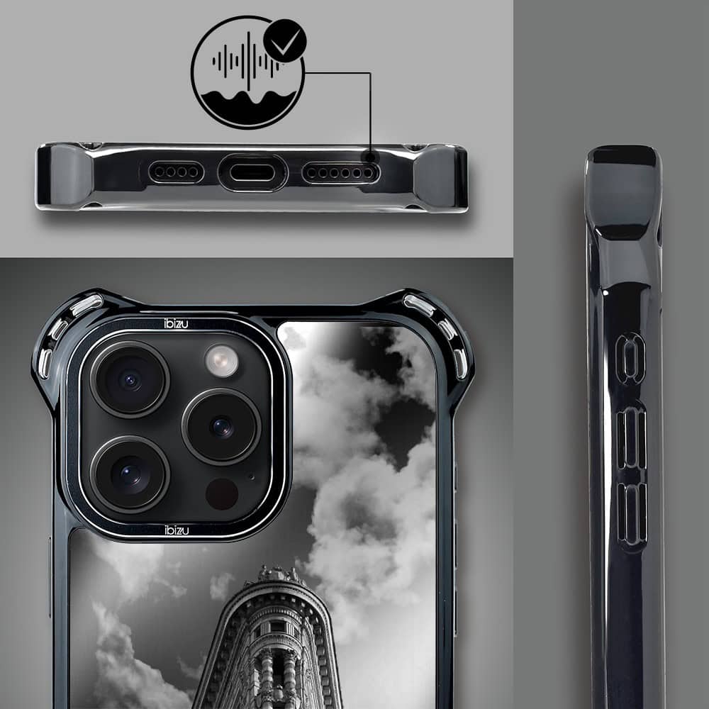 Etui do iPhone 14 Pro Max, Ibizu DropGuard Ultra z MagSafe, Noir City, Flatiron (5)