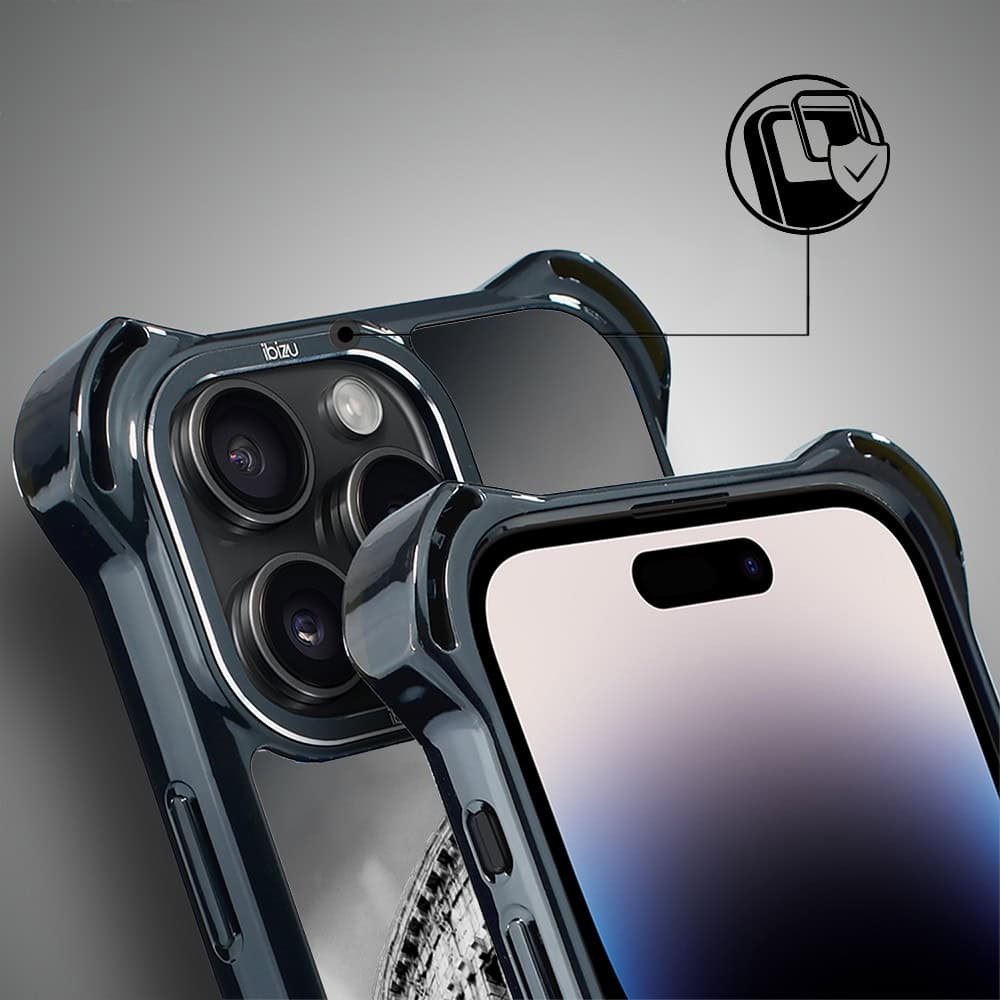 Etui do iPhone 14 Pro Max, Ibizu DropGuard Ultra z MagSafe, Noir City, Koloseum (4)