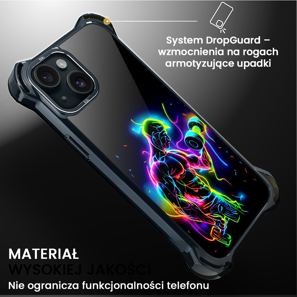 Etui do iPhone 15, Ibizu DropGuard Ultra z MagSafe, ElectroMove, Jest moc (5)