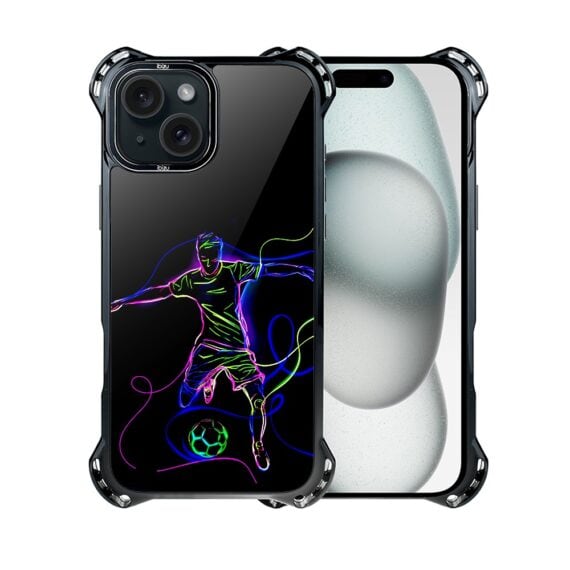 Etui do iPhone 15, Ibizu DropGuard Ultra z MagSafe, #ElectroMove, Moc futball'u (5)