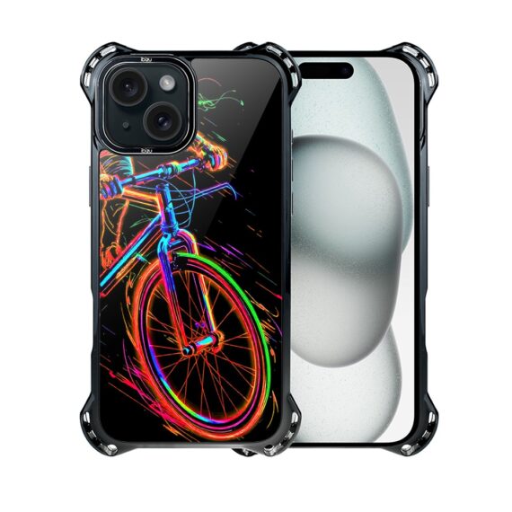 Etui do iPhone 15, Ibizu DropGuard Ultra z MagSafe, ElectroMove, Rowerowa wibracja (4)