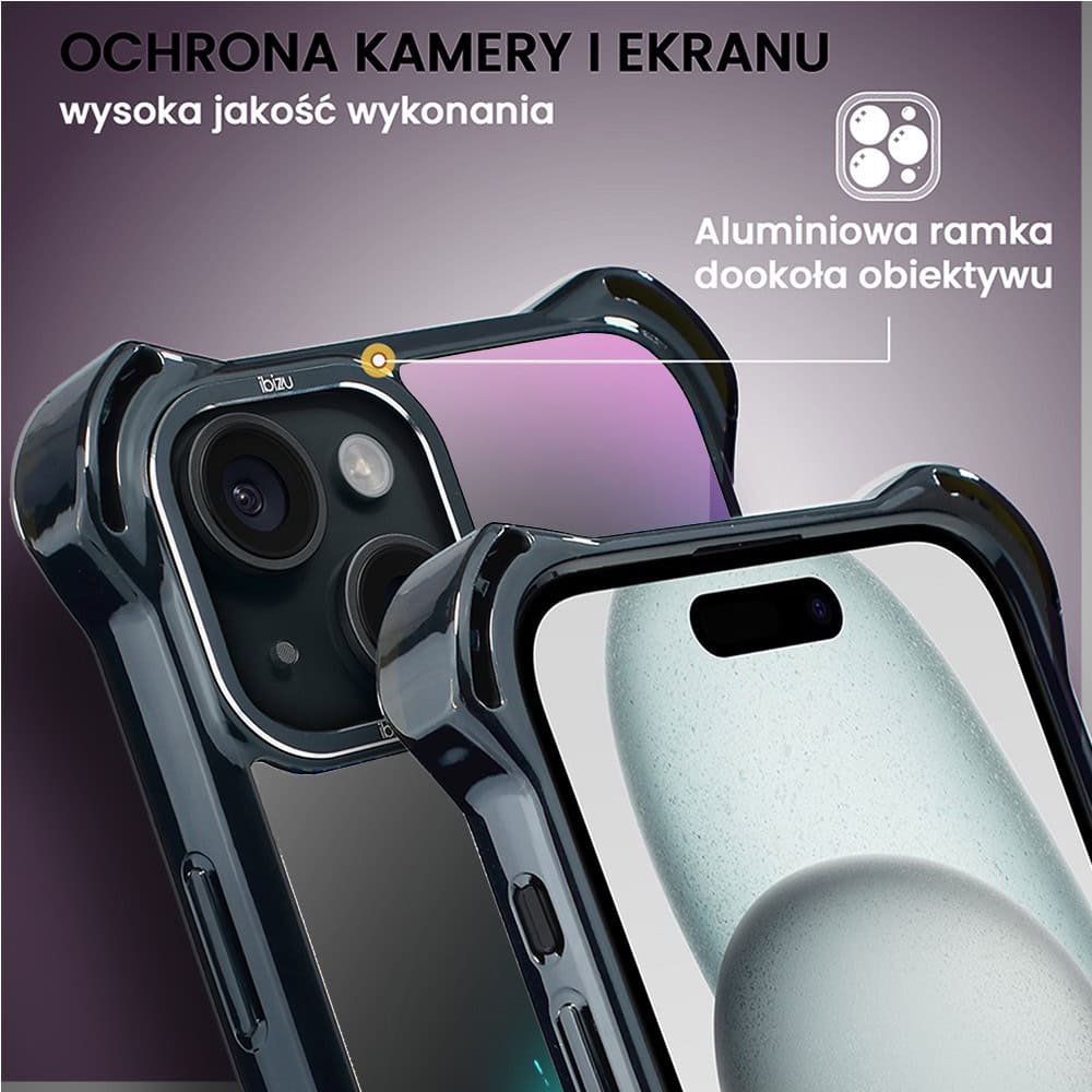 Etui do iPhone 15, Ibizu DropGuard Ultra z MagSafe, ElectroMove, Wibracja fitness (6)