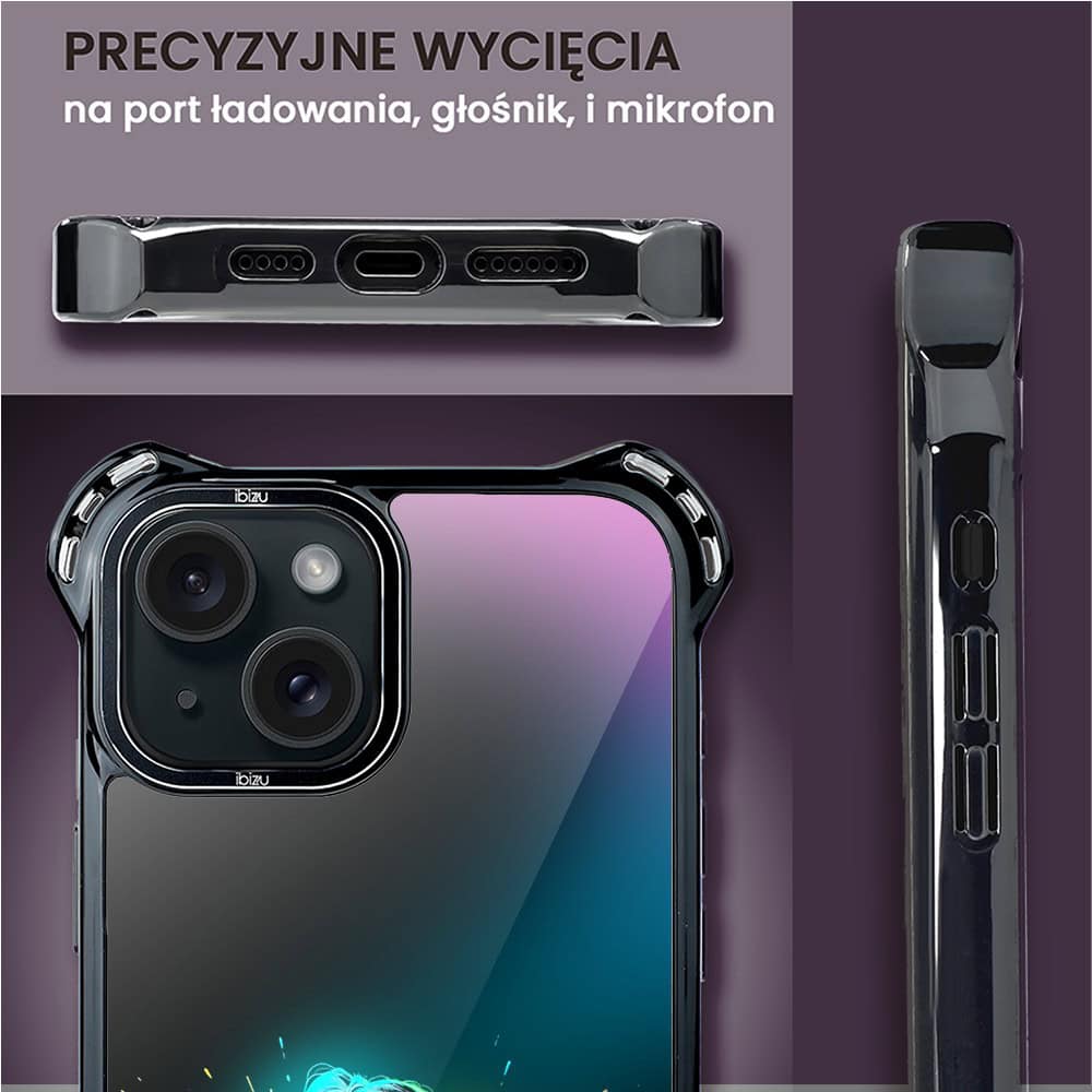 Etui do iPhone 15, Ibizu DropGuard Ultra z MagSafe, ElectroMove, Wibracja fitness (7)