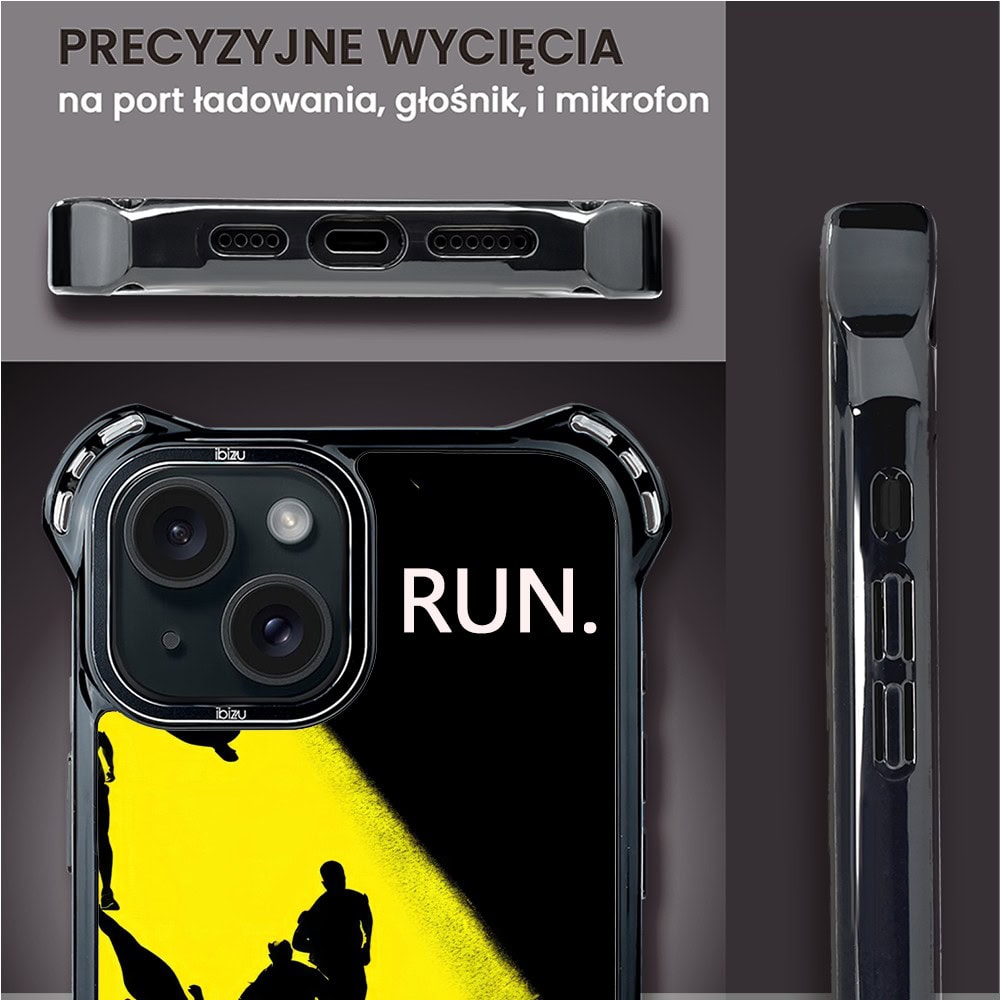 Etui do iPhone 15, Ibizu DropGuard Ultra z MagSafe, Move, Bieg Mistrzów (3)