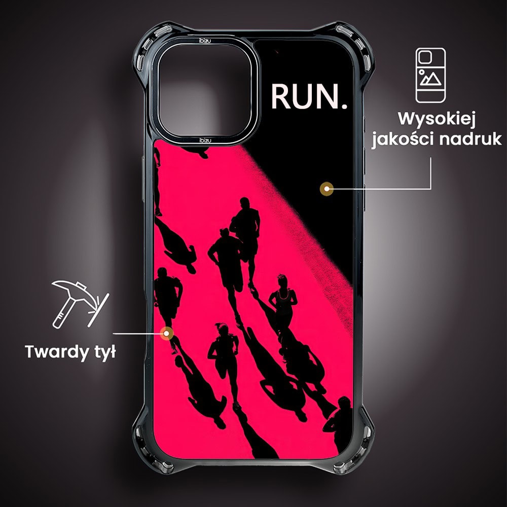 Etui do iPhone 15, Ibizu DropGuard Ultra z MagSafe, Move, Nocny maraton (2)