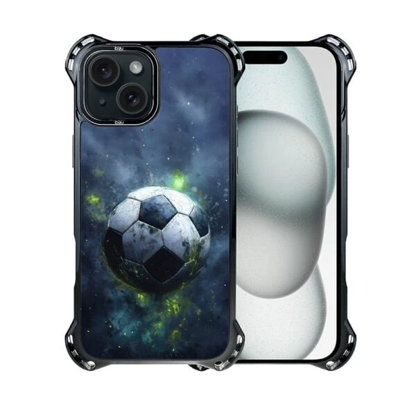 Etui do iPhone 15, Ibizu DropGuard Ultra z MagSafe, Move, Piłka nożna (1)