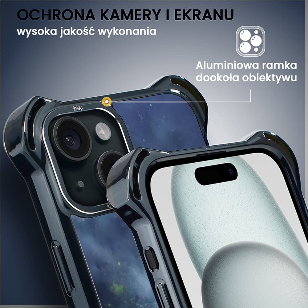 Etui do iPhone 15, Ibizu DropGuard Ultra z MagSafe, Move, Piłka nożna (6)