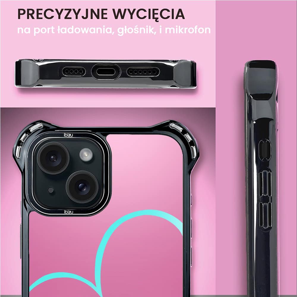 Etui do iPhone 15, Ibizu DropGuard Ultra z MagSafe, Move, Pump it love (7)
