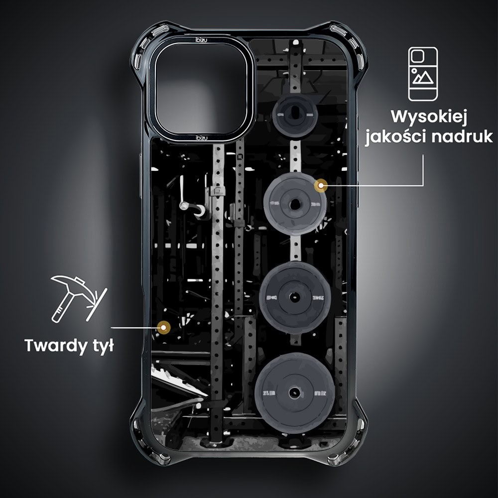 Etui do iPhone 15, Ibizu DropGuard Ultra z MagSafe, Move, Stacja Żelazo (2)