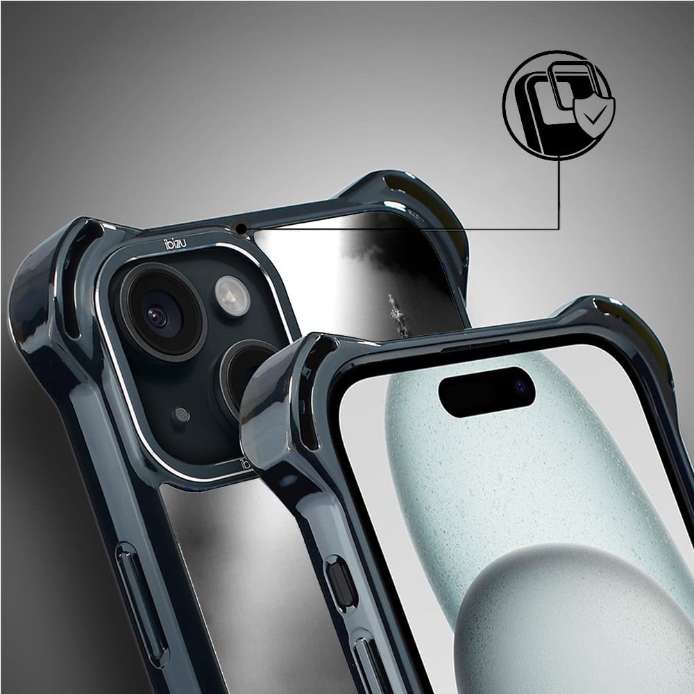 Etui do iPhone 15, Ibizu DropGuard Ultra z MagSafe, Noir City, Big Ben (6)