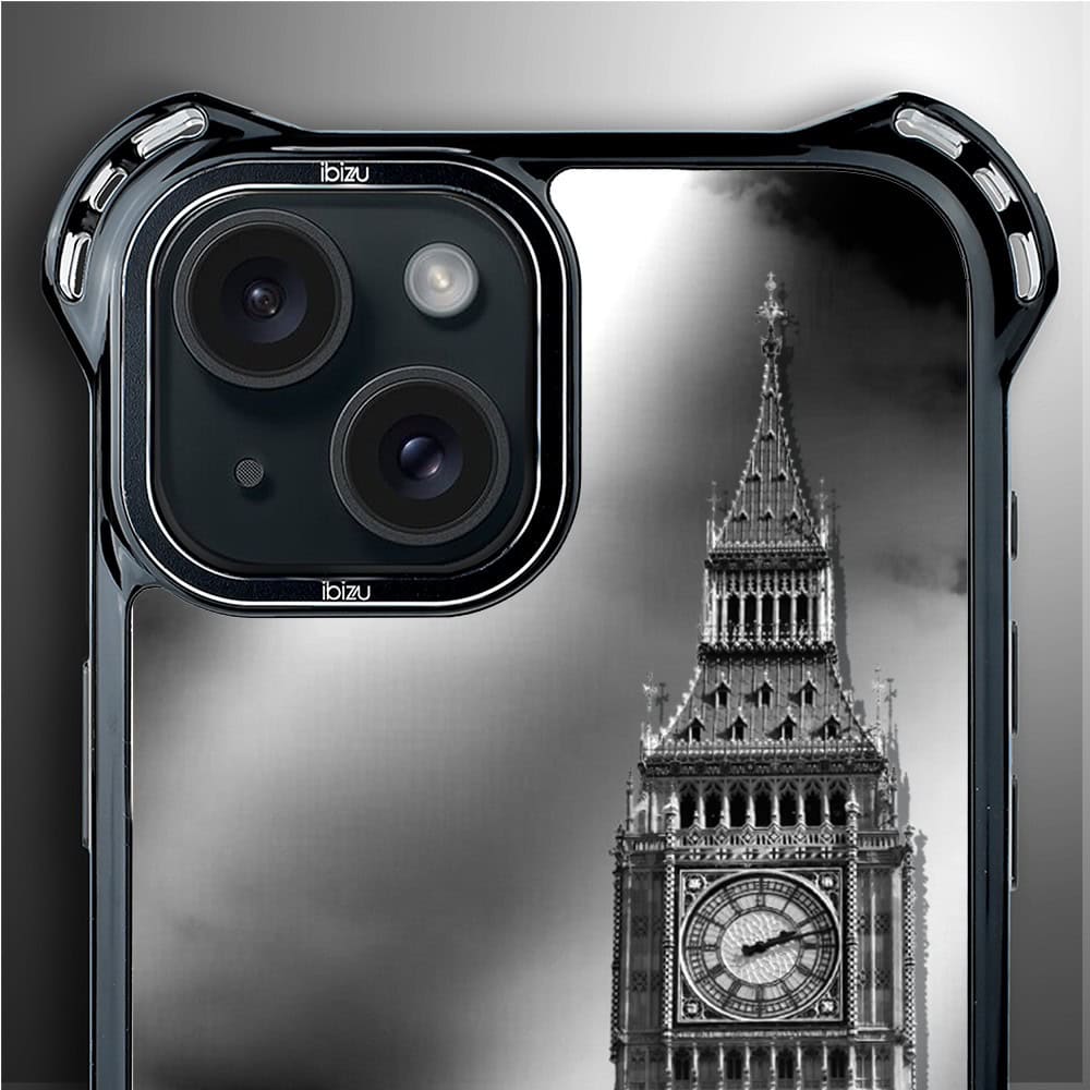 Etui do iPhone 15, Ibizu DropGuard Ultra z MagSafe, Noir City, Big Ben (8)