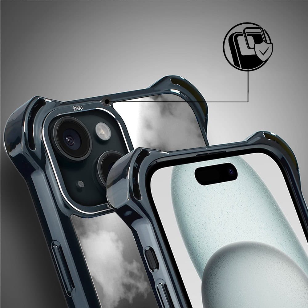 Etui do iPhone 15, Ibizu DropGuard Ultra z MagSafe, Noir City, Burj Khalifa (3)