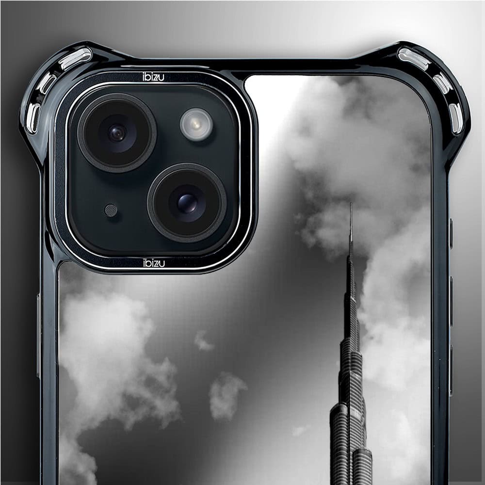 Etui do iPhone 15, Ibizu DropGuard Ultra z MagSafe, Noir City, Burj Khalifa (5)