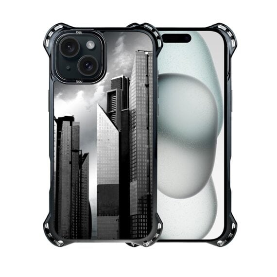 Etui do iPhone 15, Ibizu DropGuard Ultra z MagSafe, Noir City, Manhattan (1)