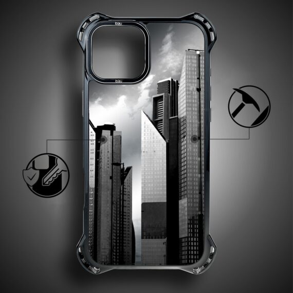 Etui do iPhone 15, Ibizu DropGuard Ultra z MagSafe, Noir City, Manhattan (2)