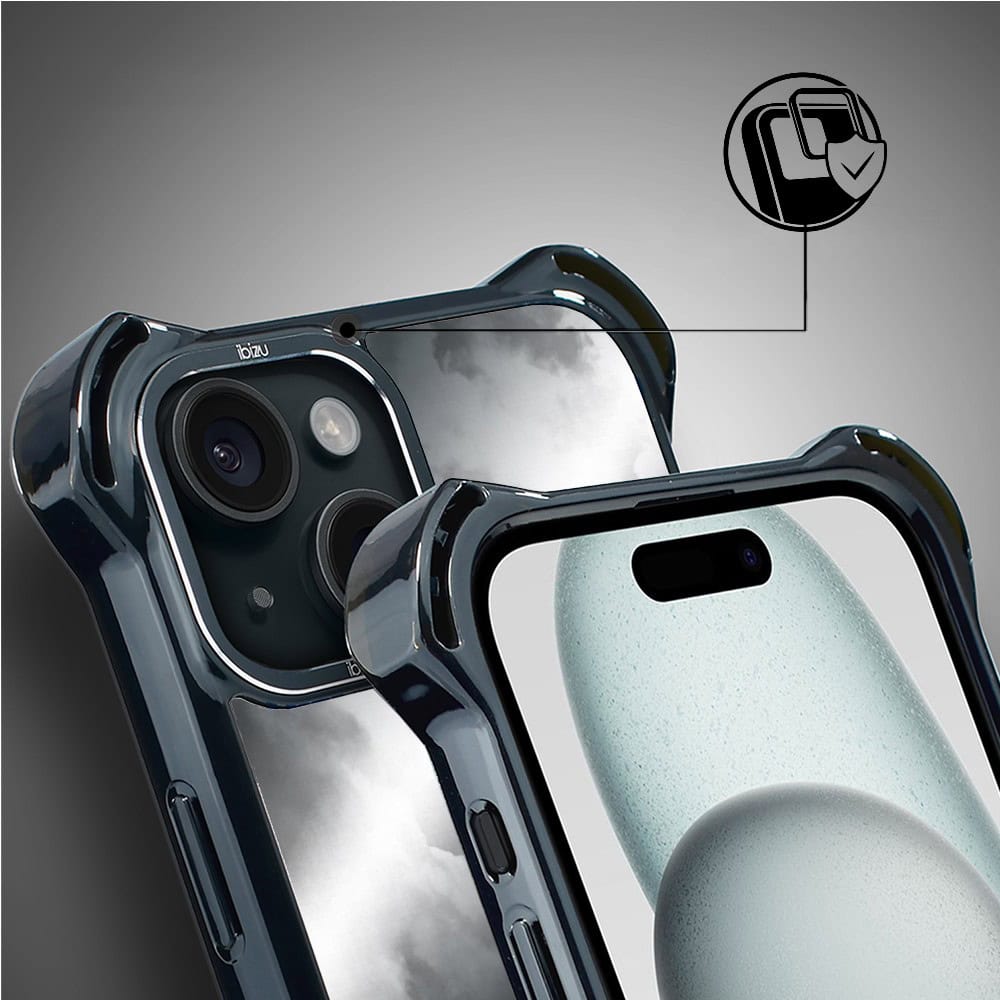 Etui do iPhone 15, Ibizu DropGuard Ultra z MagSafe, Noir City, Wieża Eiffla (6)
