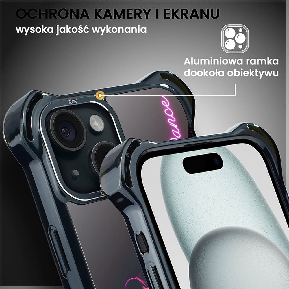 Etui do iPhone 15 Plus, Ibizu DropGuard Ultra z MagSafe, #ElectroMove, Taneczny rytm (6)
