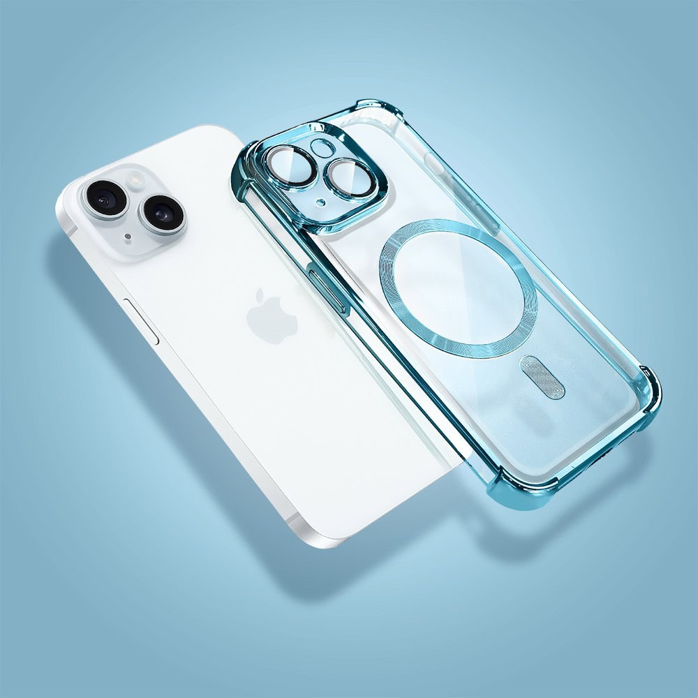 Etui do iPhone 15 Plus Magsafe Luxury Anti-Shock Lens Protect, morskie (2)