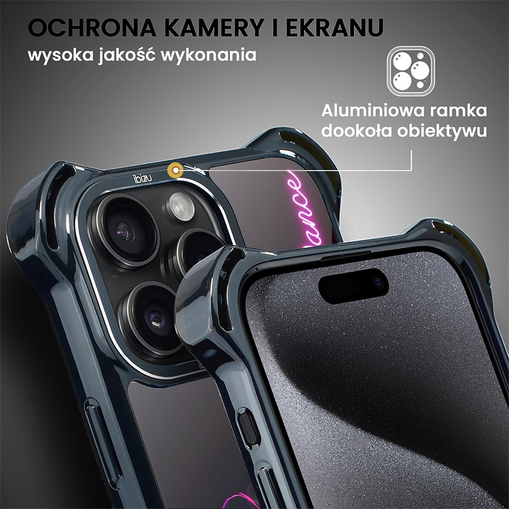Etui do iPhone 15 Pro, Ibizu DropGuard Ultra z MagSafe, #ElectroMove, Taneczny rytm (4)