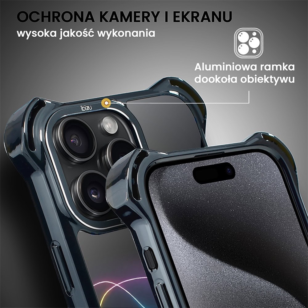 Etui do iPhone 15 Pro Max, Ibizu DropGuard Ultra z MagSafe, #ElectroMove, Duch koszykówki (4)