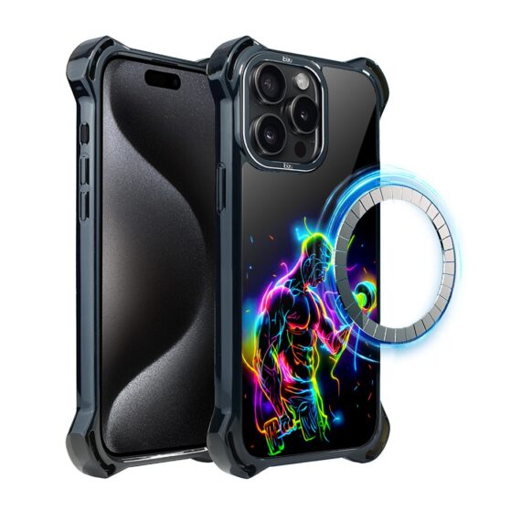 Etui do iPhone 15 Pro Max, Ibizu DropGuard Ultra z MagSafe, #ElectroMove, Jest moc (7)