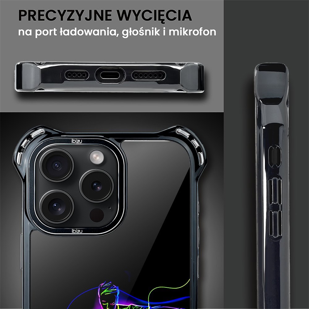 Etui do iPhone 15 Pro Max, Ibizu DropGuard Ultra z MagSafe, #ElectroMove, Moc football'u (5)