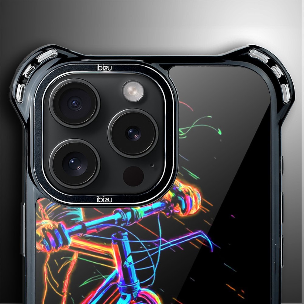 Etui do iPhone 15 Pro Max, Ibizu DropGuard Ultra z MagSafe, #ElectroMove, Rowerowa wibracja (6)