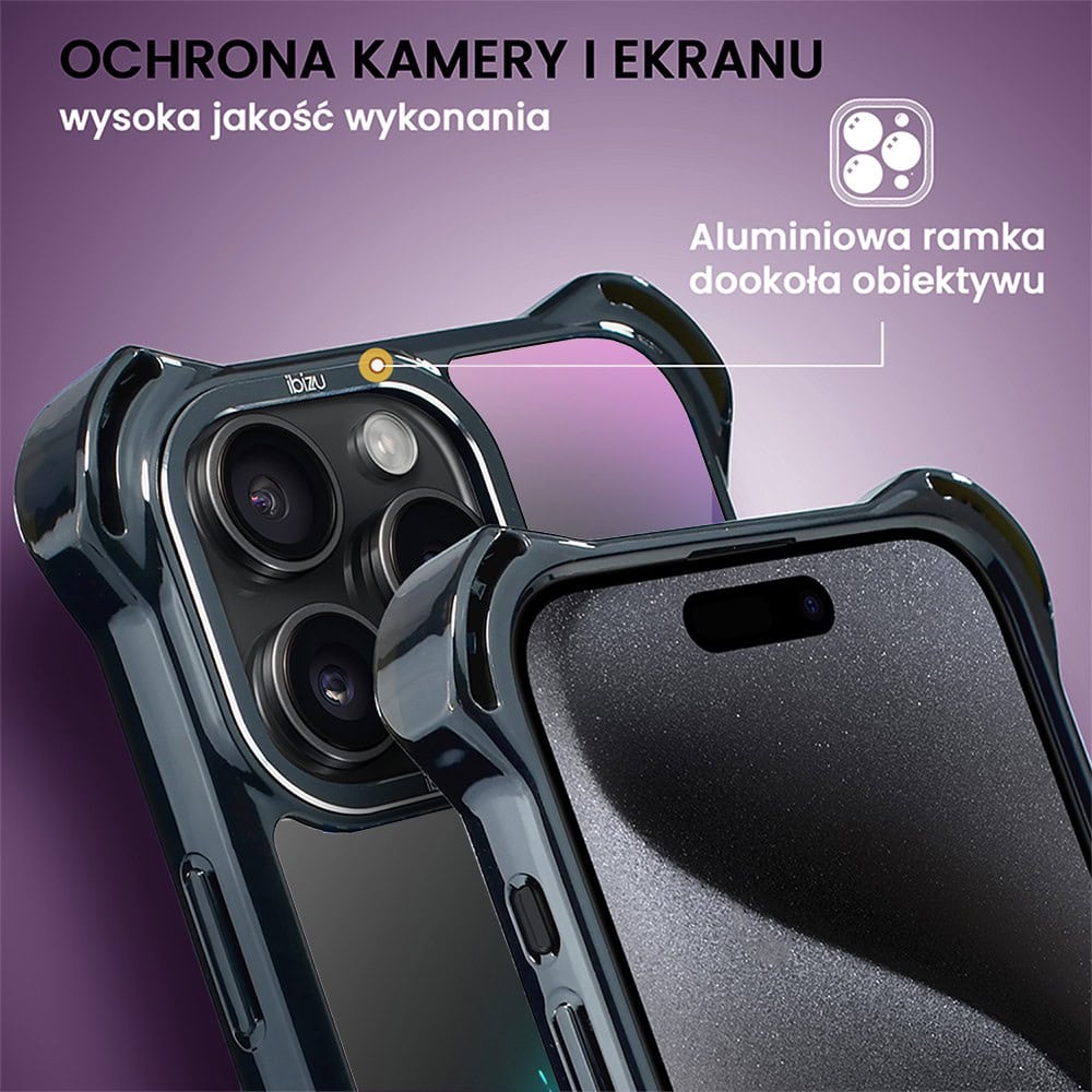 Etui do iPhone 15 Pro Max, Ibizu DropGuard Ultra z MagSafe, #ElectroMove, Wibracja fitness (4)