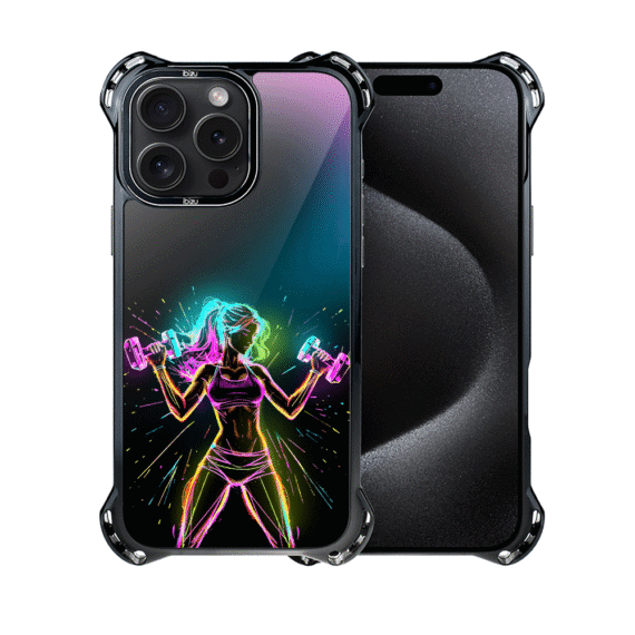 Etui do iPhone 15 Pro Max, Ibizu DropGuard Ultra z MagSafe, #ElectroMove, Wibracja fitness (8)
