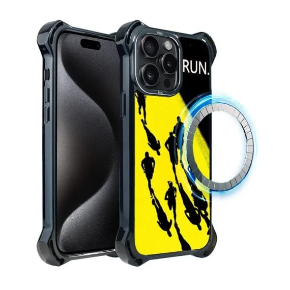 Etui do iPhone 15 Pro Max, Ibizu DropGuard Ultra z MagSafe, #Move, Bieg Mistrzów (7)