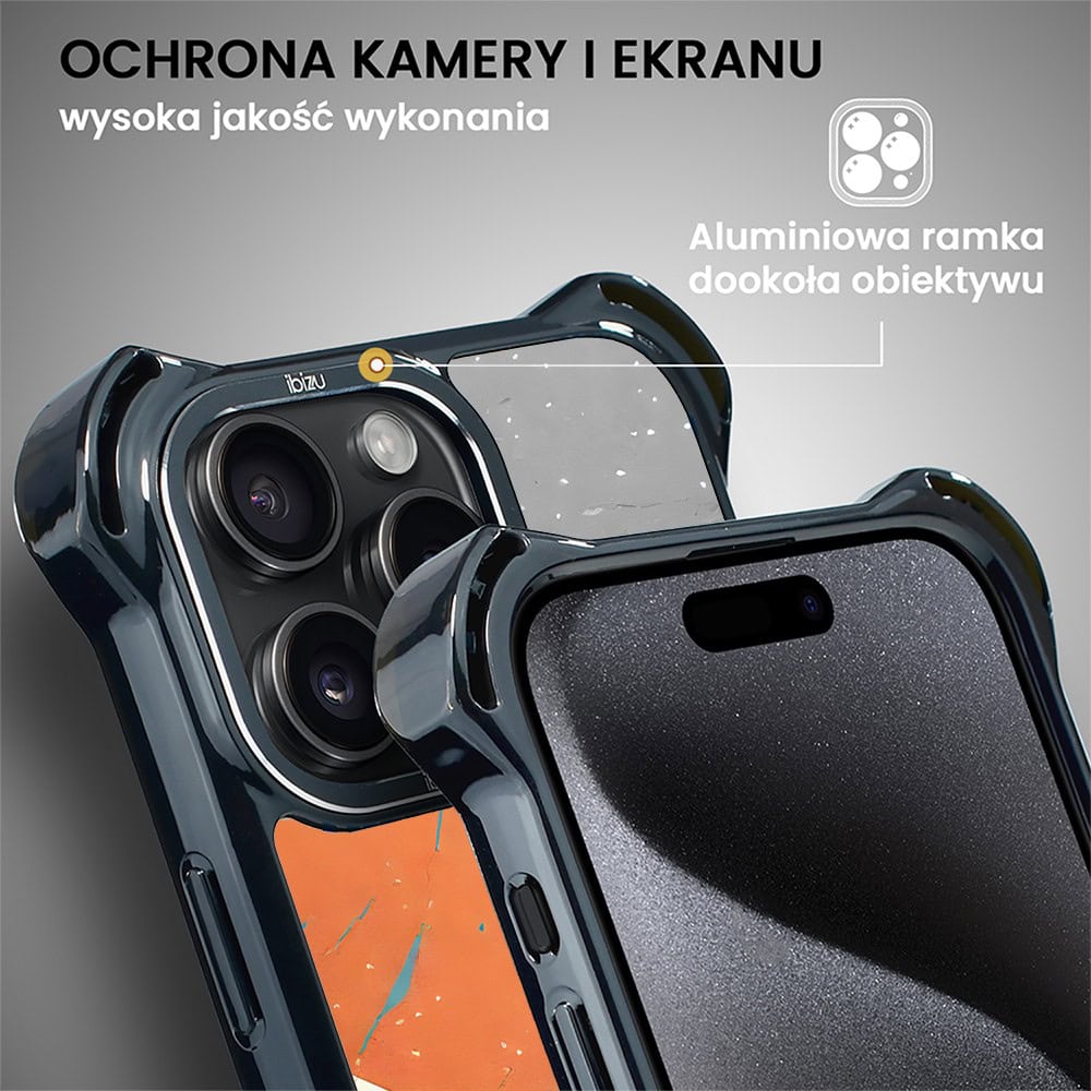 Etui do iPhone 15 Pro Max, Ibizu DropGuard Ultra z MagSafe, #Move, Koszykówka (4)
