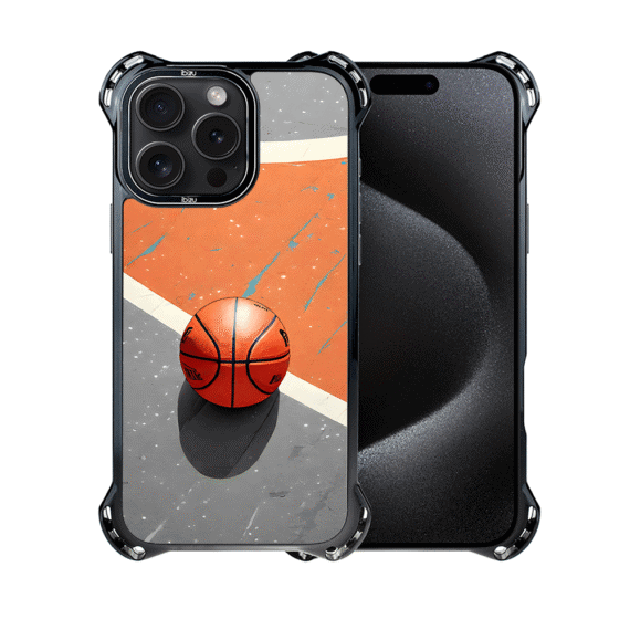 Etui do iPhone 15 Pro Max, Ibizu DropGuard Ultra z MagSafe, #Move, Koszykówka (8)