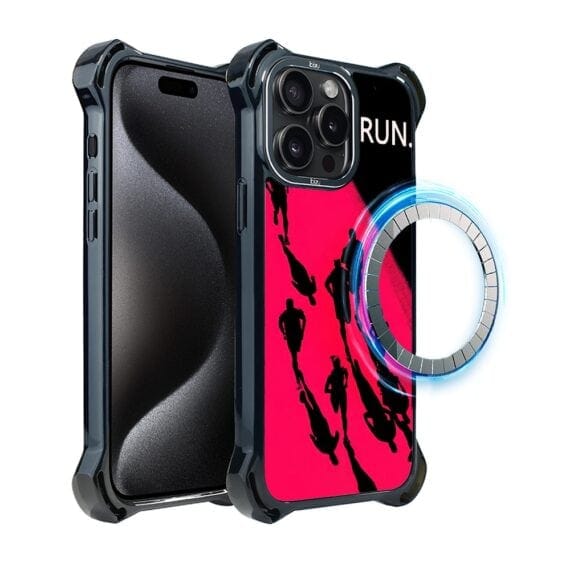 Etui do iPhone 15 Pro Max, Ibizu DropGuard Ultra z MagSafe, #Move, Nocny maraton (7)