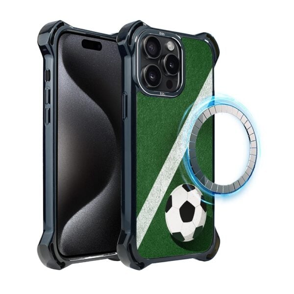 Etui do iPhone 15 Pro IBIZU DropGuard Ultra z MagSafe, #Move, Przy boisku
