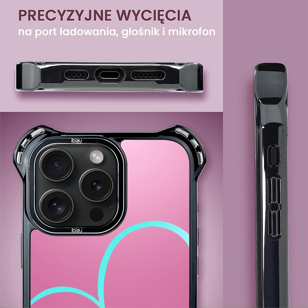 Etui do iPhone 15 Pro Max, Ibizu DropGuard Ultra z MagSafe, #Move, Pump it love (5)