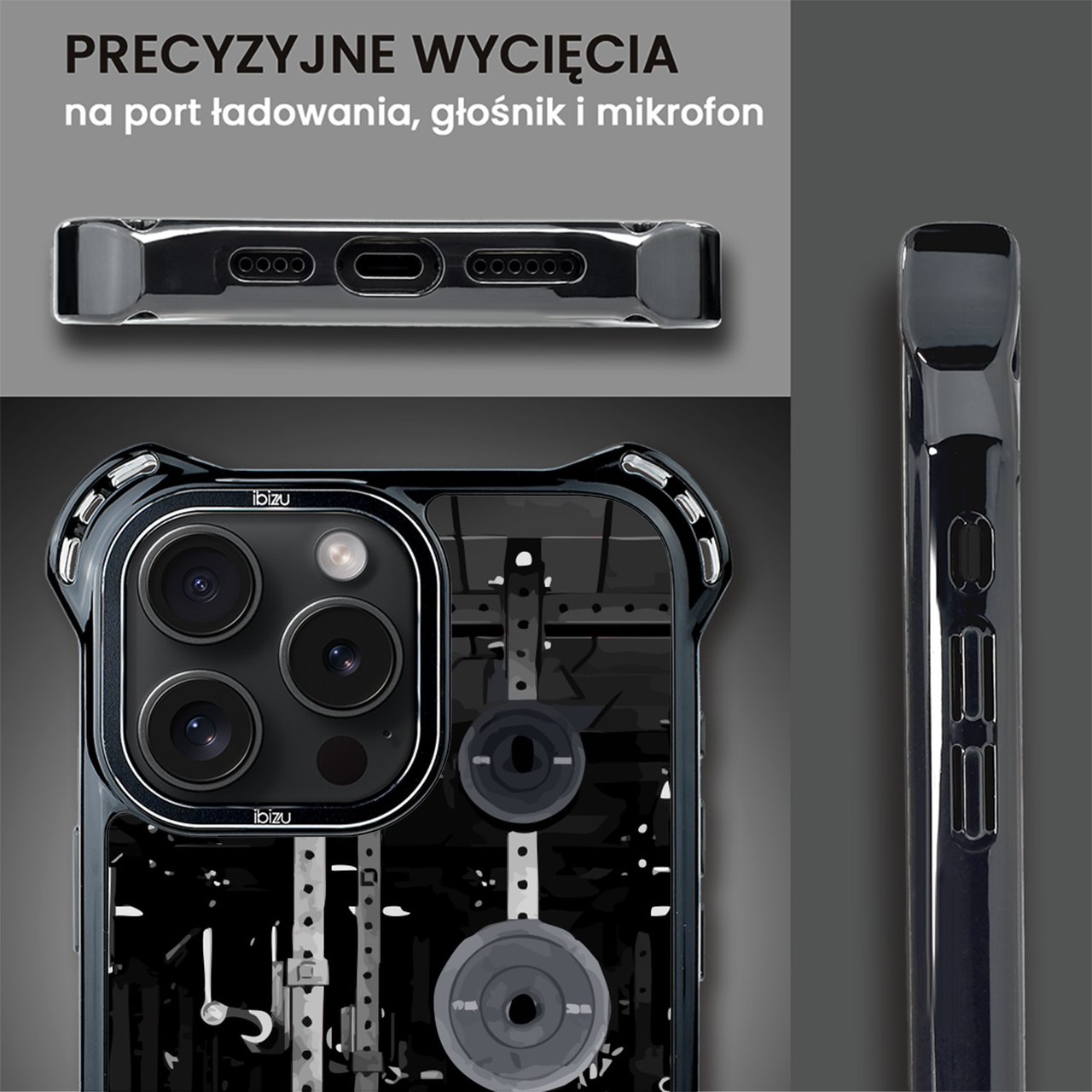 Etui do iPhone 15 Pro Max, Ibizu DropGuard Ultra z MagSafe, #Move, Stacja Żelazo (5)