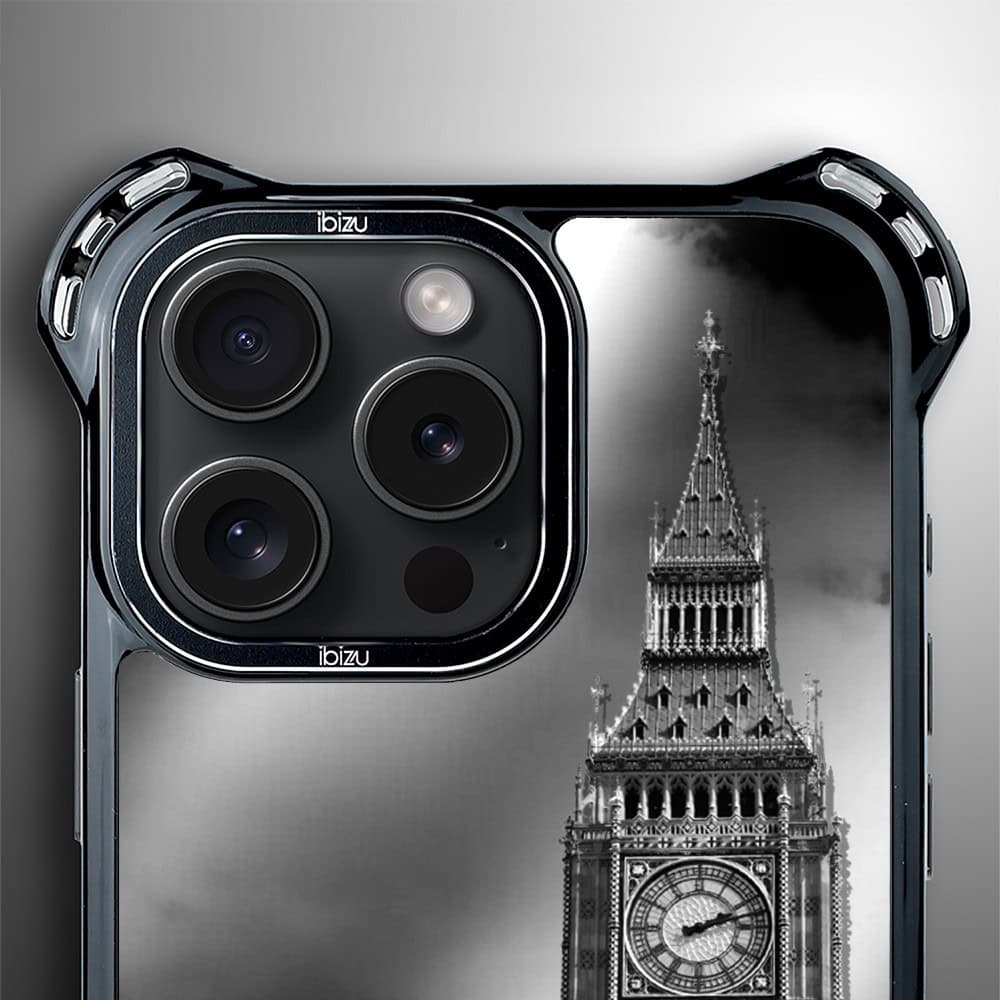 Etui do iPhone 15 Pro Max, Ibizu DropGuard Ultra z MagSafe, Noir City, Big Ben (6)