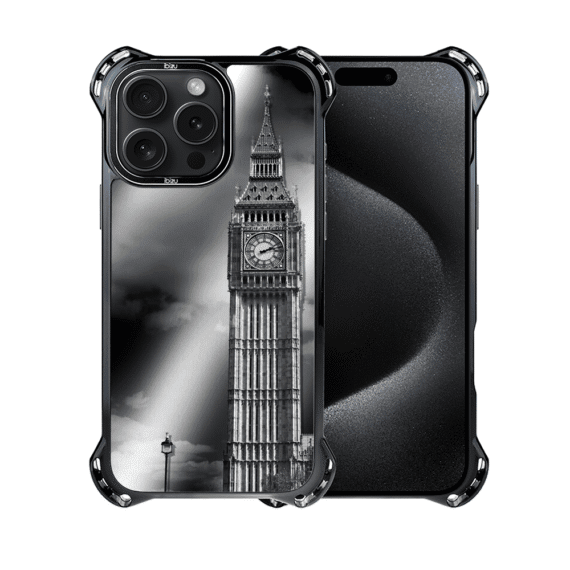 Etui do iPhone 15 Pro Max, Ibizu DropGuard Ultra z MagSafe, Noir City, Big Ben (8)