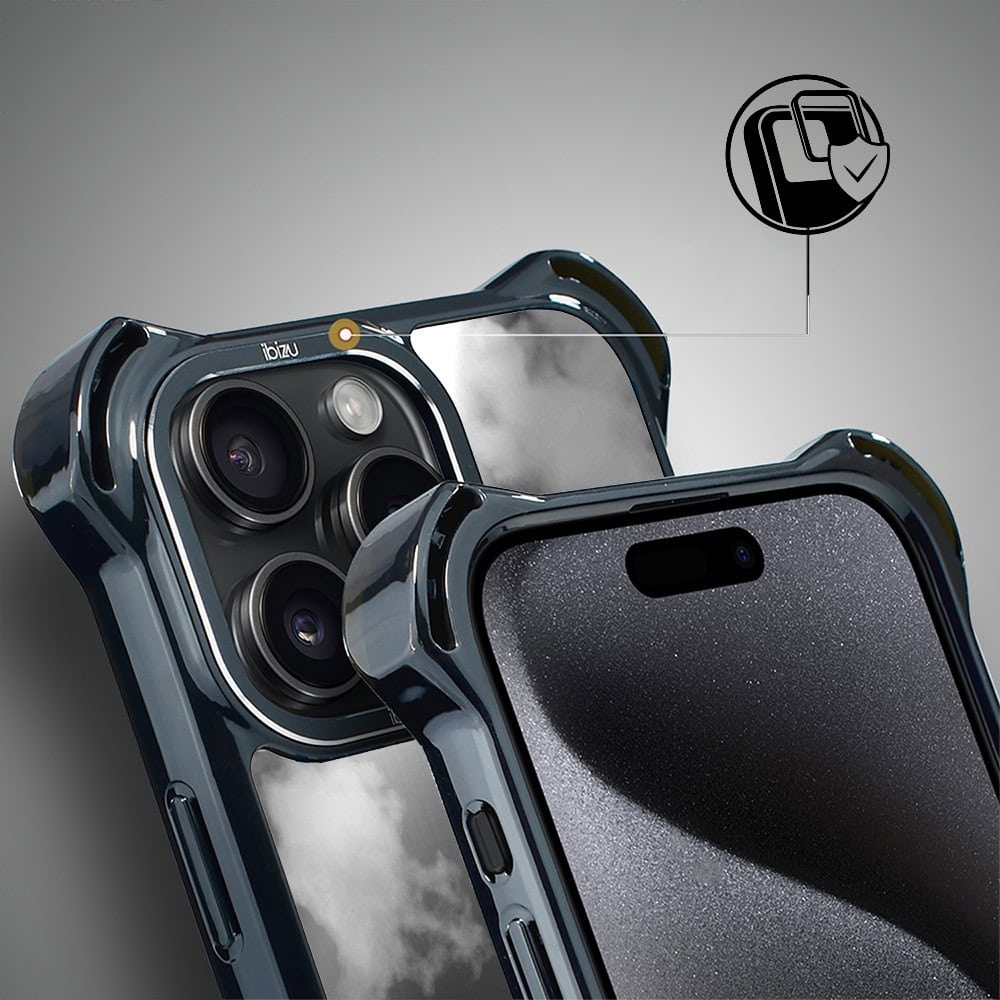 Etui do iPhone 15 Pro Max, Ibizu DropGuard Ultra z MagSafe, Noir City, Burj Khalifa (4)