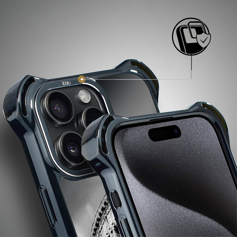 Etui do iPhone 15 Pro Max, Ibizu DropGuard Ultra z MagSafe, Noir City, Koloseum (5)