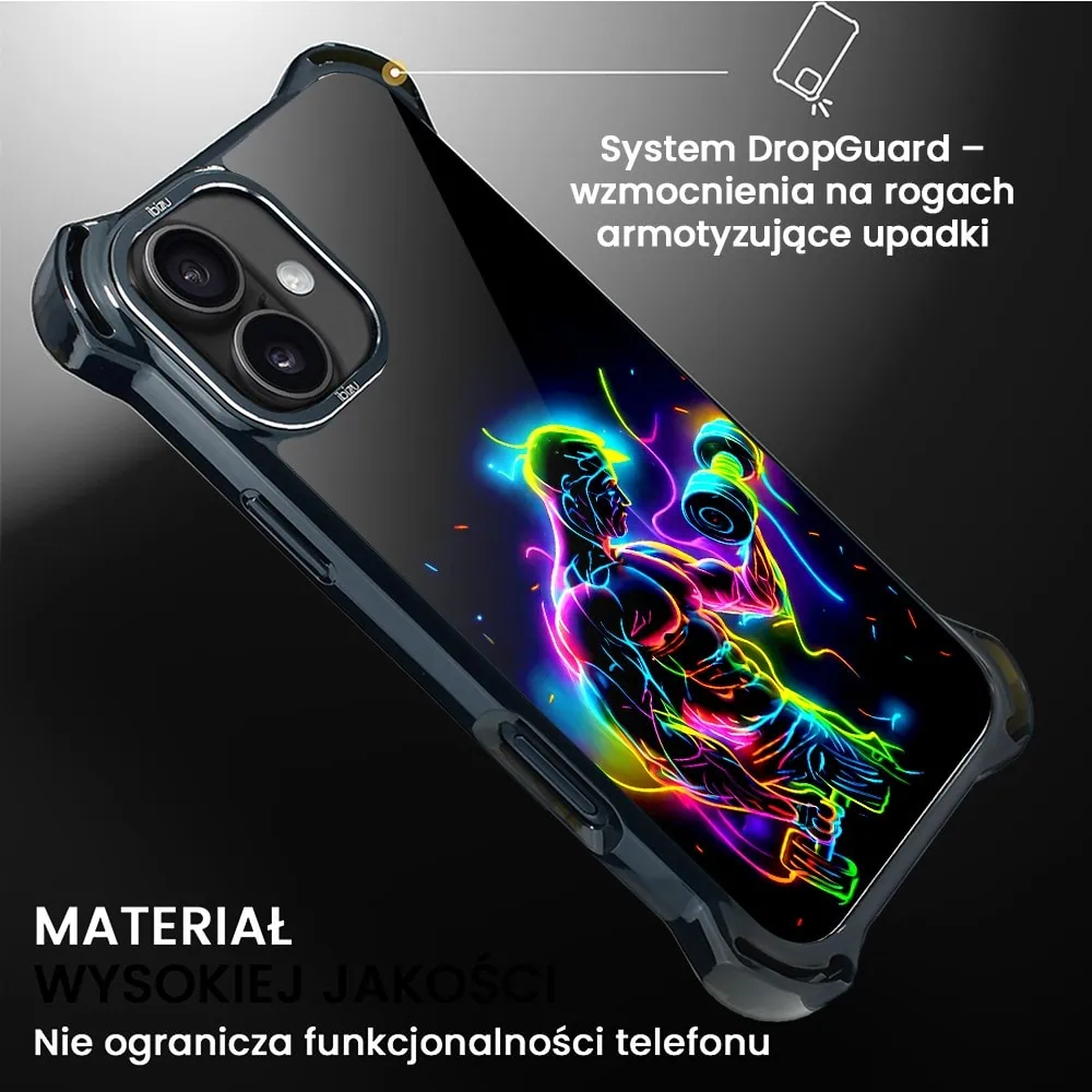 Etui do iPhone 16, Ibizu DropGuard Ultra z MagSafe, ElectroMove, Jest moc (8)