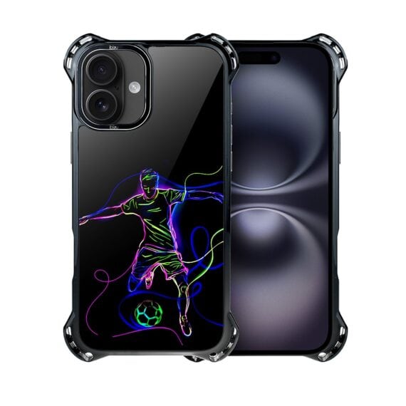 Etui do iPhone 16, Ibizu DropGuard Ultra z MagSafe, #ElectroMove, Moc futball'u (7)