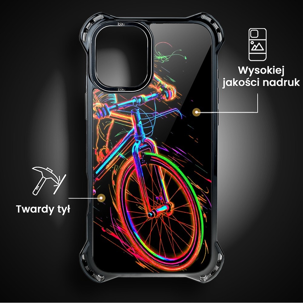 Etui do iPhone 16, Ibizu DropGuard Ultra z MagSafe, ElectroMove, Rowerowa wibracja (2)