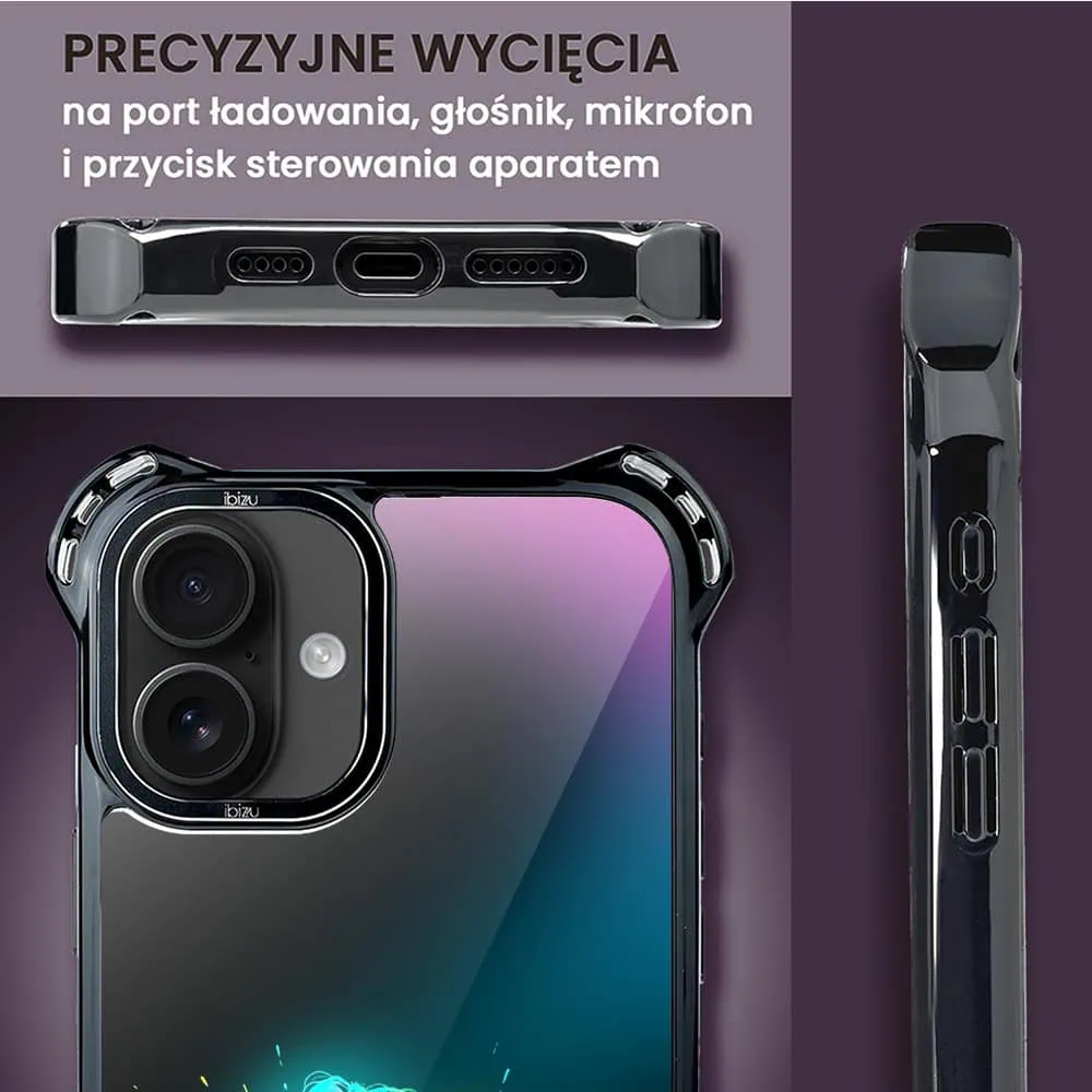 Etui do iPhone 16, Ibizu DropGuard Ultra z MagSafe, ElectroMove, Wibracja fitness (1)