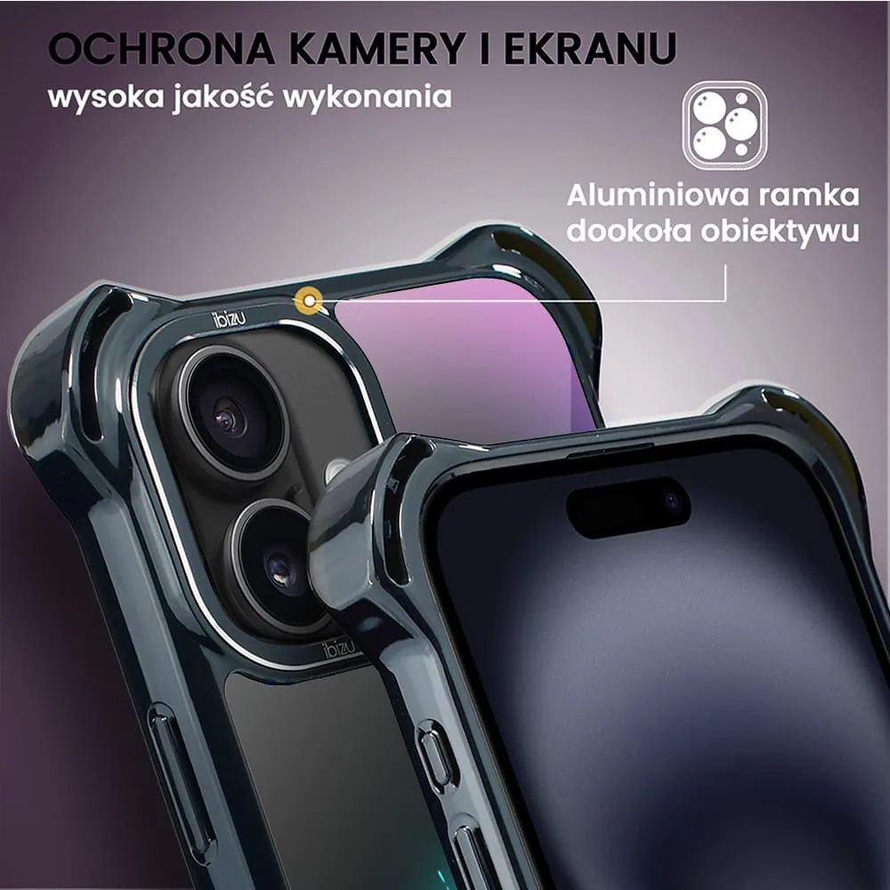 Etui do iPhone 16, Ibizu DropGuard Ultra z MagSafe, ElectroMove, Wibracja fitness (2)