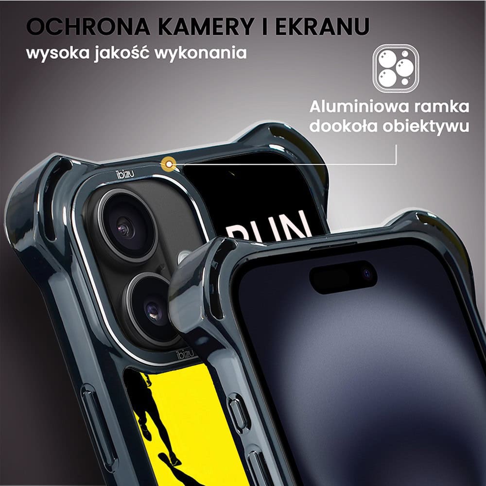 Etui do iPhone 16, Ibizu DropGuard Ultra z MagSafe, Move, Bieg Mistrzów (3)