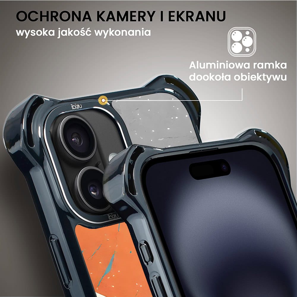 Etui do iPhone 16, Ibizu DropGuard Ultra z MagSafe, Move, Koszykówka (7)