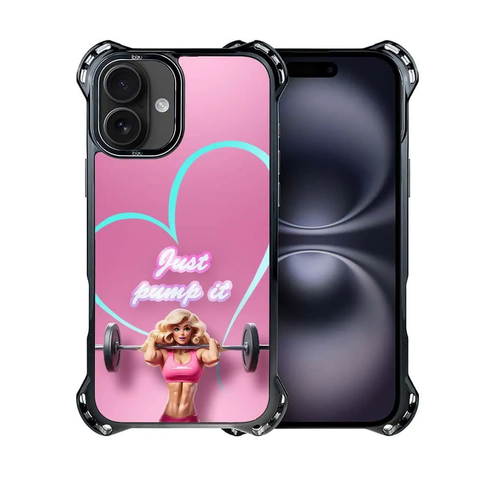 Etui do iPhone 16, Ibizu DropGuard Ultra z MagSafe, Move, Pump it love (4)