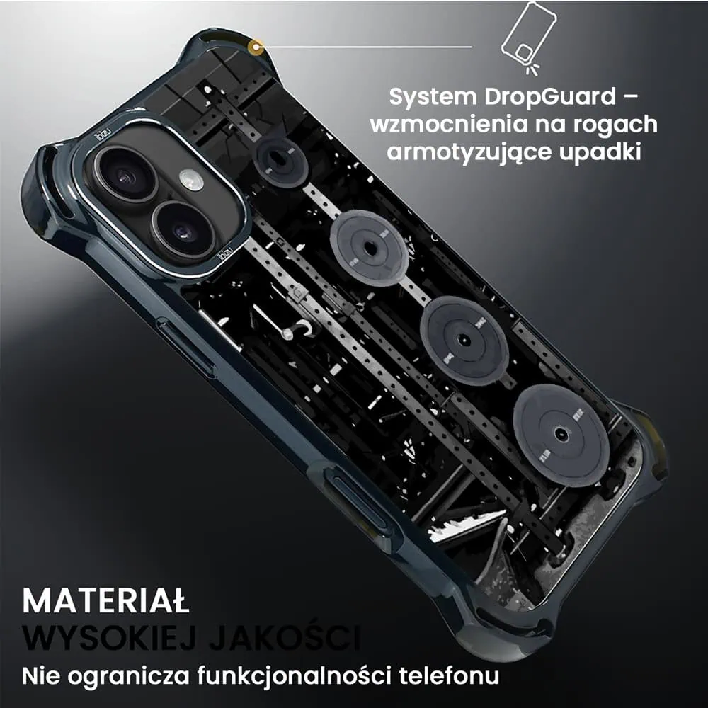 Etui do iPhone 16, Ibizu DropGuard Ultra z MagSafe, Move, Stacja Żelazo (8)